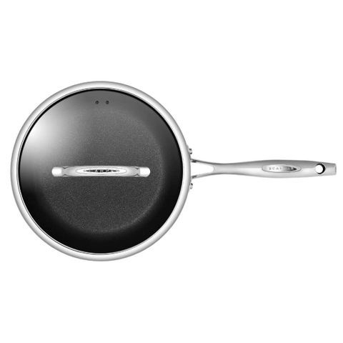 Chảo chống dính sâu lòng Scanpan HaptiQ 26cm có nắp - Dụng cụ nấu ăn bếp từ, bảo hành 3 năm, hàng chính hãng, cao cấp từ Đan Mạch
