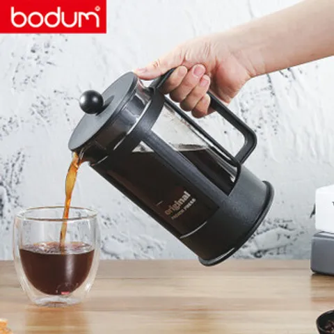 Bình Pha Cà Phê Kiểu Pháp Bodum Kenya 350ml - Thủy Tinh Borosilicat, Thiết Kế Hiện Đại, Hương Vị Đậm Đà, Hàng Chính Hãng Bồ Đào Nha