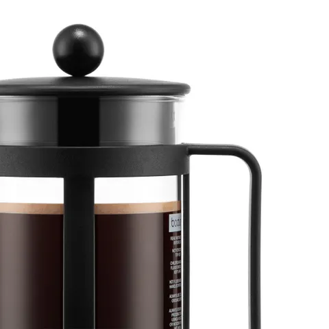 Bình Pha Cà Phê Kiểu Pháp Bodum Kenya 350ml - Thủy Tinh Borosilicat, Thiết Kế Hiện Đại, Hương Vị Đậm Đà, Hàng Chính Hãng Bồ Đào Nha