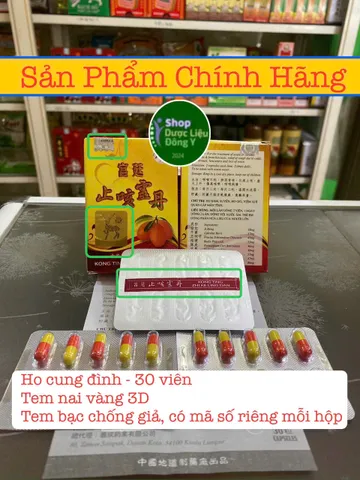 Hỗ Trợ Giảm Ho Hàng Đầu - Chỉ Khái Linh Đơn Ho 3 Trái Đào 30 Viên - Sản Phẩm Chính Hãng Chất Lượng Cao