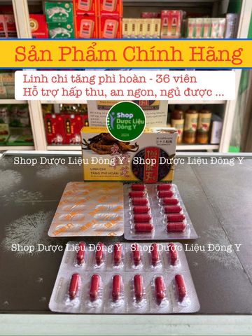 Linh Chi Tăng Phì Hỗ Trợ Tăng Cân - Hộp 36 Viên Malaysia Sản Phẩm Mới, Giải Pháp Tăng Cân Hiệu Quả