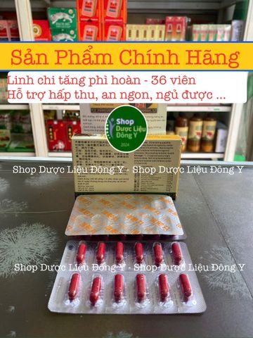 Linh Chi Tăng Phì Hỗ Trợ Tăng Cân - Hộp 36 Viên Malaysia Sản Phẩm Mới, Giải Pháp Tăng Cân Hiệu Quả