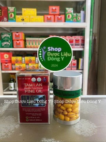 Tinh Dầu Thông Đỏ Hộp 100 viên - Tinh Dầu Chiết Xuất Từ Lá Thông Hàn Quốc - Giải Độc, Chống Oxy Hóa, Sức Khỏe Tốt