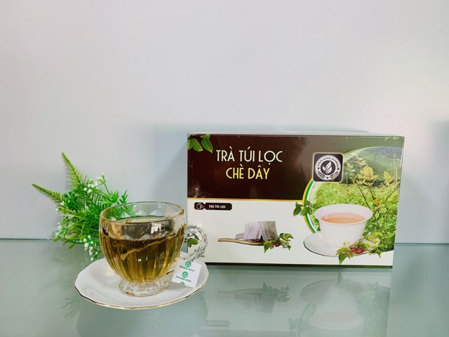 Trà Túi Lọc Chè Dây Thiên Nhiên - Hỗ Trợ Tiêu Hoá, Giảm Đau Dạ Dày, Kháng Viêm, 250g Thảo Dược Việt Nam