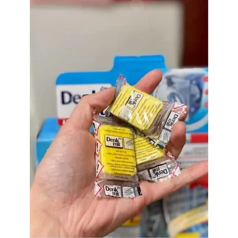 Viên Vệ Sinh Lồng Giặt Denkmit - Tẩy Sạch Cặn Bẩn và Khử Mùi Hôi Hiệu Quả, Bảo Vệ Máy Giặt An Toàn, 1 Viên Đức