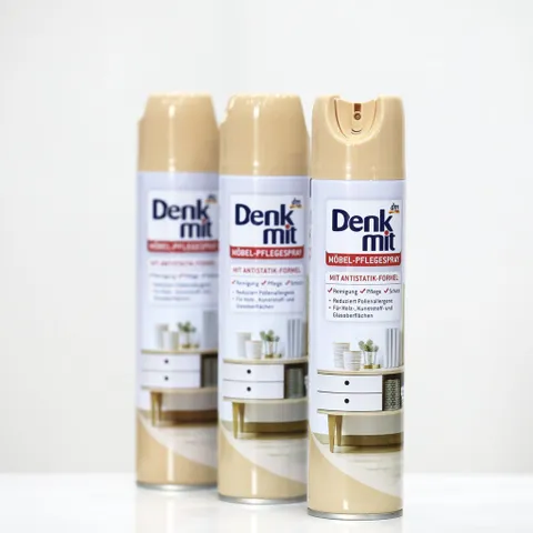 [Hàng Đức] Xịt Dung dịch làm sạch nội thất đồ gỗ Denkmit  - dạng chai xịt vô cùng tiện dụng chai 400ml