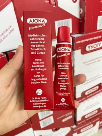 Kem Đánh Răng Ajona Cô Đặc – Hiệu Quả Làm Sạch Gấp 5 Lần, Ngăn Ngừa Sâu Răng, Chống Viêm Lợi, Trắng Răng, Thương Hiệu Đức