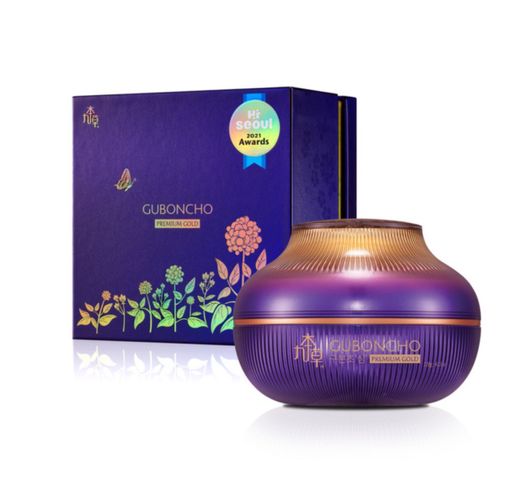 Kem Dưỡng Da Ban Đêm Guboncho Premium Gold Night Cream 120g - Phục Hồi & Dưỡng Ẩm Da Với Chiết Xuất Thảo Dược Hàn Quốc