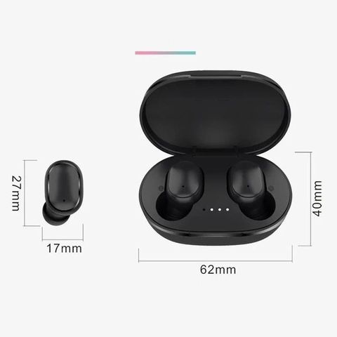Tai nghe Bluetooth không dây A6S TWS 5.0 HiFi - Cảm ứng thông minh, âm thanh nổi, ghép đôi tự động, giảm tiếng ồn, pin lâu dài.