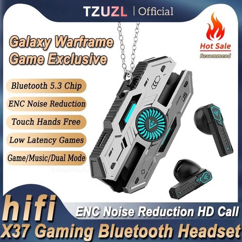 Tai nghe Bluetooth không dây X37 TWS 5.3 - Tai nghe chơi game HiFi cảm ứng, ghép nối tự động, giảm tiếng ồn, âm thanh nổi 305544