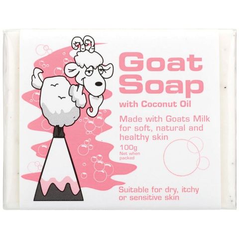 Xà Phòng Tắm Sữa Dê GOAT SOAP 100g - Sản Phẩm Chăm Sóc Da Tự Nhiên, Hương Thơm Độc Đáo, Dưỡng ẩm Cho Làn Da Nhạy Cảm