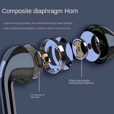 Tai nghe không dây TZ325 TWS V5.2 - Stereo IPX5, giảm tiếng ồn, tay cầm thể thao, microphone, 3 màu sắc - Tai nghe chơi game lý tưởng