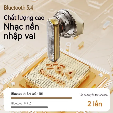 Tai Nghe Không Dây Bluetooth V5.4 Q21 TWS - Tai Nghe Thể Thao, Chống Ồn, Âm Thanh HiFi, Điều Khiển Cảm Ứng, Chống Nước