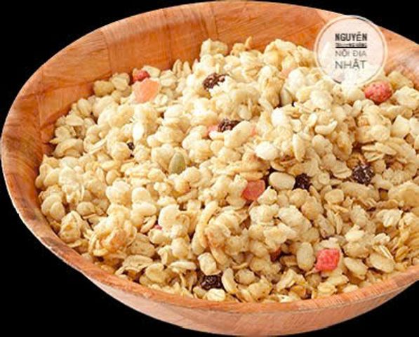 Ngũ Cốc Calbee Nhật Bản Gói Đỏ 700g và Gói Trắng 550g - Dinh Dưỡng Ngon Lành Cho Bữa Sáng Nhanh Chóng, Không Chất Bảo Quản