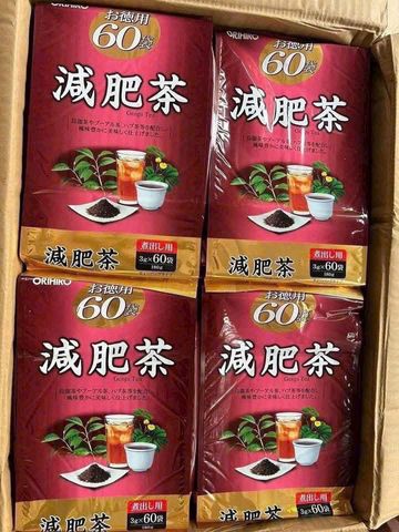 Trà Diếp Cá và Trà Lá Ổi Orihiro - Hỗ Trợ Giảm Cân Từ Thiên Nhiên, 60 Túi Lọc Giúp Cải Thiện Sức Khỏe và Tiêu Hoá