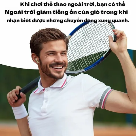 Tai nghe nhét tai không dây Bluetooth Q56 TWS V5.4 - Âm thanh 9D, Giảm tiếng ồn, Chống nước, Dùng cho thể thao và chơi game