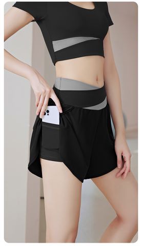 Quần Đùi Lưng Cao Thoáng Khí Nữ - Chất Liệu Spandex Chống Nhăn, Phù Hợp Tập Gym, Yoga, Chạy Bộ - Thời Trang Năng Động