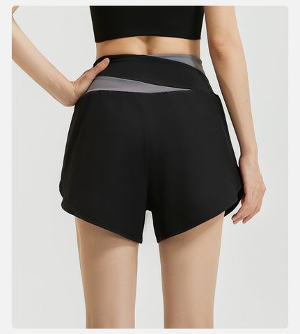 Quần Đùi Lưng Cao Thoáng Khí Nữ - Chất Liệu Spandex Chống Nhăn, Phù Hợp Tập Gym, Yoga, Chạy Bộ - Thời Trang Năng Động