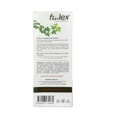 Dầu Gội Đầu Fullex Speed & Strong Shampoo Ngăn Ngừa Rụng Tóc, Mềm Mượt Chắc Khỏe Nuôi Dưỡng Tóc - 400ml