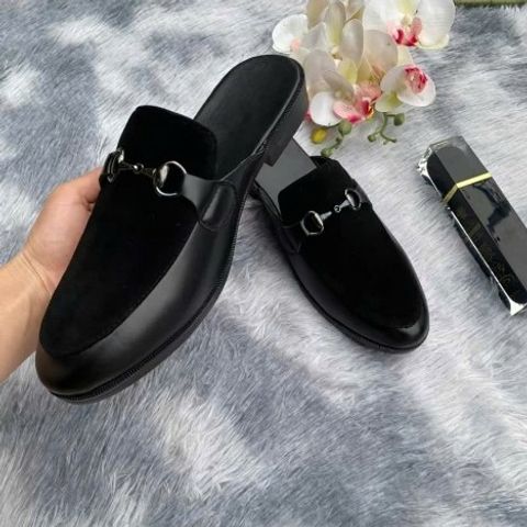 Giày Tây Nam Da PU Cao Cấp - Giày Lười Kiểu Hàn Quốc, Đế Cao Su Chống Trơn Trượt, Dành Cho Chú Rể và Đi Làm, Đi Chơi