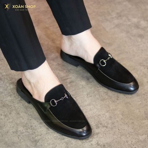 Giày Tây Nam Da PU Cao Cấp - Giày Lười Kiểu Hàn Quốc, Đế Cao Su Chống Trơn Trượt, Dành Cho Chú Rể và Đi Làm, Đi Chơi