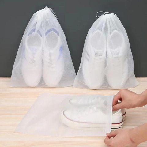 Túi Đựng Giày Dép Dây Rút Chống Thấm Nước RUNO - Giải Pháp Bảo Quản Giày Dép Khỏi Bụi Bẩn và Côn Trùng, Kích Thước 30x37cm