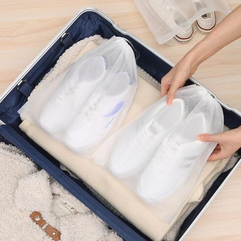 Túi Đựng Giày Dép Dây Rút Chống Thấm Nước RUNO - Giải Pháp Bảo Quản Giày Dép Khỏi Bụi Bẩn và Côn Trùng, Kích Thước 30x37cm