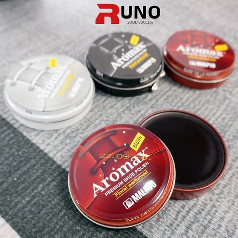 Xi đánh giày Aromax Hàn Quốc cao cấp - Combo 4 màu sáp thơm bảo vệ da giày, tăng độ bóng, chống nước, làm mới giày bền đẹp