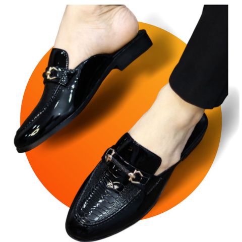 Giày lười nam da mềm in vân đà điểu cao cấp - Giầy xục công sở sang trọng, size 38-43, đế cao su chống trượt, thoải mái cả ngày.