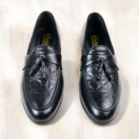 Giày Lười Nam Da PU Cao Cấp - Giày Tây Công Sở Đế Cao Su 3cm - Thoải Mái, Chống Trơn Trượt, Phong Cách Thời Trang