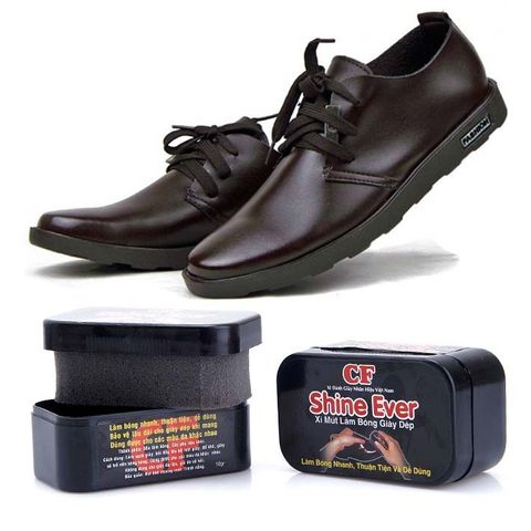 Xi Mút Đánh Bóng Giày Shine Ever - Sản Phẩm Làm Sáng Đồ Da Tiện Dụng 10g - Bóng Giày Nhanh Chóng, Dễ Sử Dụng, An Toàn Cho Mọi Loại Da