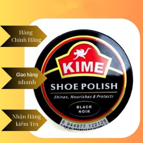 Xi Đánh Giày KIME Chính Hãng Dạng Sáp 38g - Combo Màu Đen & Nâu Bảo Vệ Da Giày & Tăng Độ Bóng, Giải Quyết Vết Xước Nhỏ