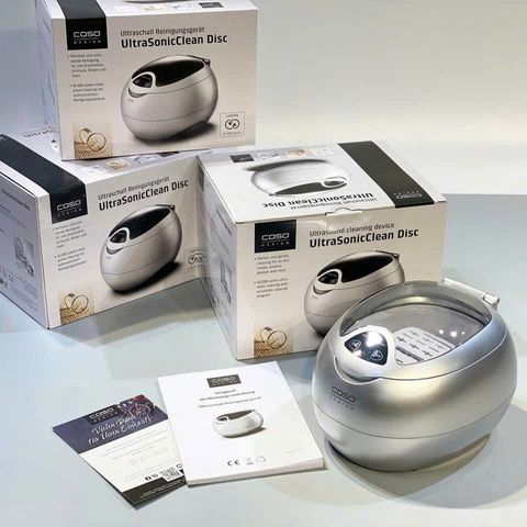 Máy Làm Sạch Trang Sức Caso Ultra Sonic Clean - Công Nghệ Sóng Siêu Âm Tiên Tiến, Dễ Dàng Sử Dụng, Thiết Kế Sang Trọng, An Toàn Cho Đồ Trang Sức