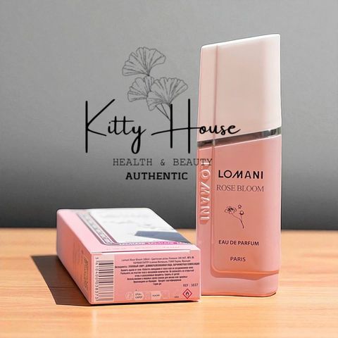 Nước Hoa Nữ Lomani Rose Bloom 100ml - Eau De Parfum Tươi Mát, Sang Trọng, Hương Hoa Nở Rộ, Quà Tặng Hoàn Hảo cho Phụ Nữ