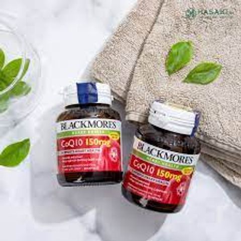 Viên uống Blackmores CoQ10 150mg - Hỗ trợ sức khỏe tim mạch và tăng cường năng lượng, 30 viên Úc