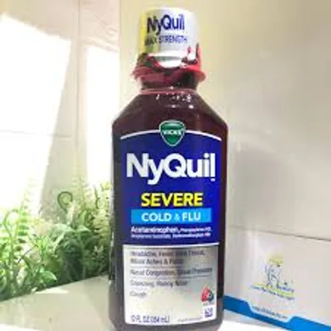 Sirô uống Hỗ trợ ho và cảm cúm vicks 354ml ( ban đêm) 302868
