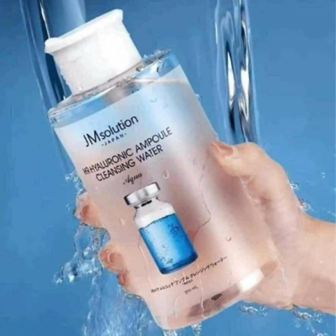 Tẩy Trang Hyaluronic Jmsolution Black 500ml - Làm Sạch Da Mặt, Cung Cấp Độ Ẩm, Dành Cho Da Nhạy Cảm, Không Gây Kích Ứng