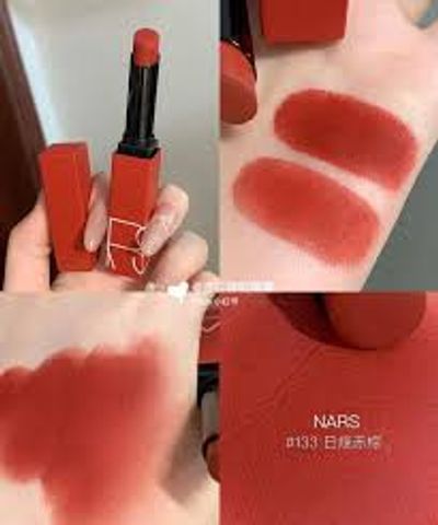 Son Môi Nars 133 Too Hot to Hold - Son Đỏ Quyến Rũ, Độ Ẩm Cao, Lên Màu Tự Nhiên, Dành Cho Phái Đẹp