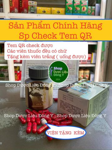 Viên Uống Linh Chi Tráng Thân Đơn Lin-Zi Chong - Hỗ Trợ Cải Thiện Cân Nặng và Chức Năng Tiêu Hóa (50 Viên)