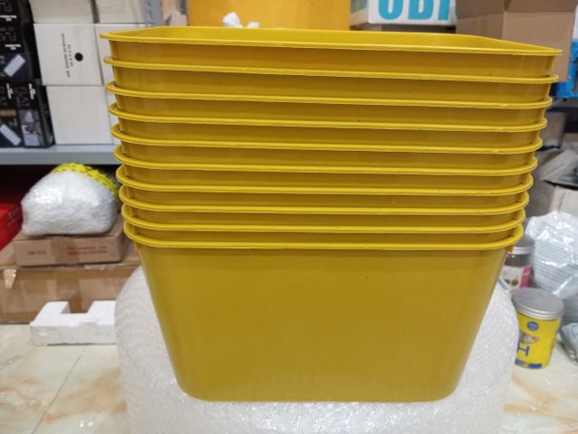 Khay Nhựa Nuôi Cá Cảnh 7L - Combo 3 Khay Để Ép Cá, Trồng Rau - Phụ Kiện Aquarium Guppy Chất Lượng Cao