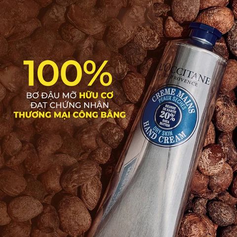 Kem dưỡng tay L'Occitane Shea Butter Pháp 30ml 150ml