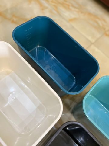 Khay Nhựa Nuôi Cá 5 Lít - Combo Khay Ép Cá Kích Thước 30x17x16cm, Màu Trắng Đen Xanh Dương Ngọc, Phụ Kiện Cá Cảnh Chất Lượng