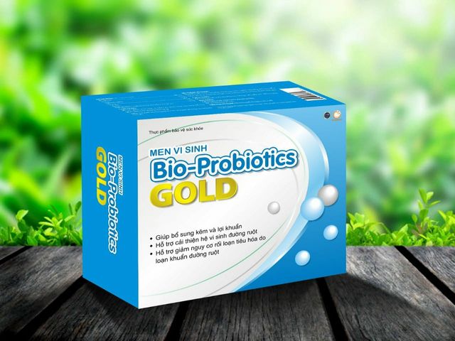 Men Vi Sinh BIO-PROBIOTICS GOLD - Cân Bằng Hệ Vi Sinh Đường Ruột, Cung Cấp Vitamin và Kẽm Tăng Cường Sức Đề Kháng, Hỗ Trợ Tiêu Hóa