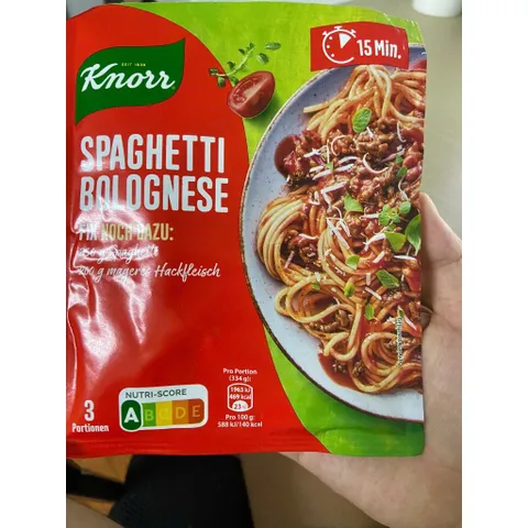 Gia Vị Mỳ Ý Spaghetti Knorr Gói 40g - Dễ Chế Biến và Đậm Chất Bolognese, Hàng Đức Chất Lượng Cao