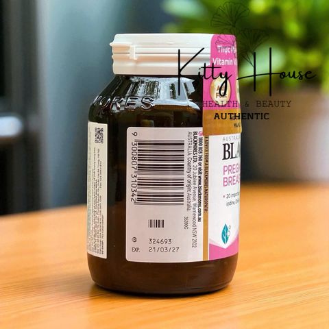 Viên uống Blackmores Pregnancy & Breastfeeding Gold 60 viên - Bổ sung vitamin và khoáng chất cho bà bầu khỏe mạnh