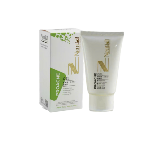 Gel Dưỡng Ẩm Ngăn Ngừa Mụn Neutidi ProAcne 80g - Giải pháp cho da dầu, kiểm soát dầu nhờn và mụn trứng cá hiệu quả