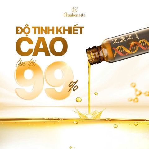 Nước Uống Trẻ Hóa Da Peauhonnete Nano Liquid 1200 Nhật Bản - Giải Pháp Nâng Cấp Làm Đẹp Da Toàn Diện (12 Chai x 30ml)