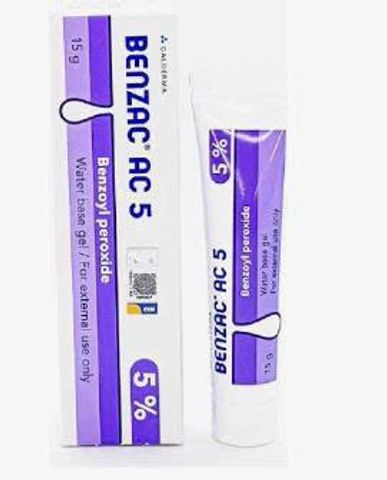 Kem Benzac AC 5 5% Galderma Chính Hãng 15g