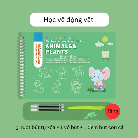 Sách Tập Vẽ Nét Rãnh Cho Bé - Bộ 4 Cuốn Hướng Dẫn Tự Học Vẽ, Phát Triển Kỹ Năng Viết Và Tư Duy Cho Trẻ Em