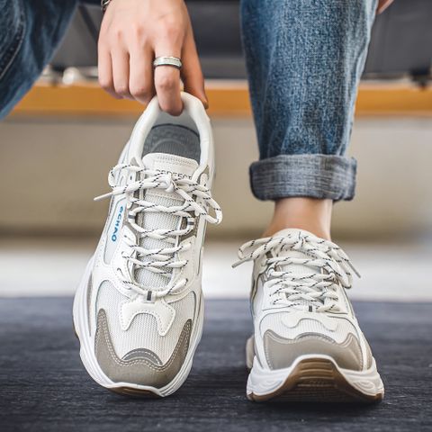 Giày Sneaker Nam Thể Thao GChao Phản Quang - Giày Cao Cấp Phong Cách Hiện Đại Cho Nam, Đủ Size, Chất Lượng Đảm Bảo